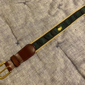 Master golf tournament belt